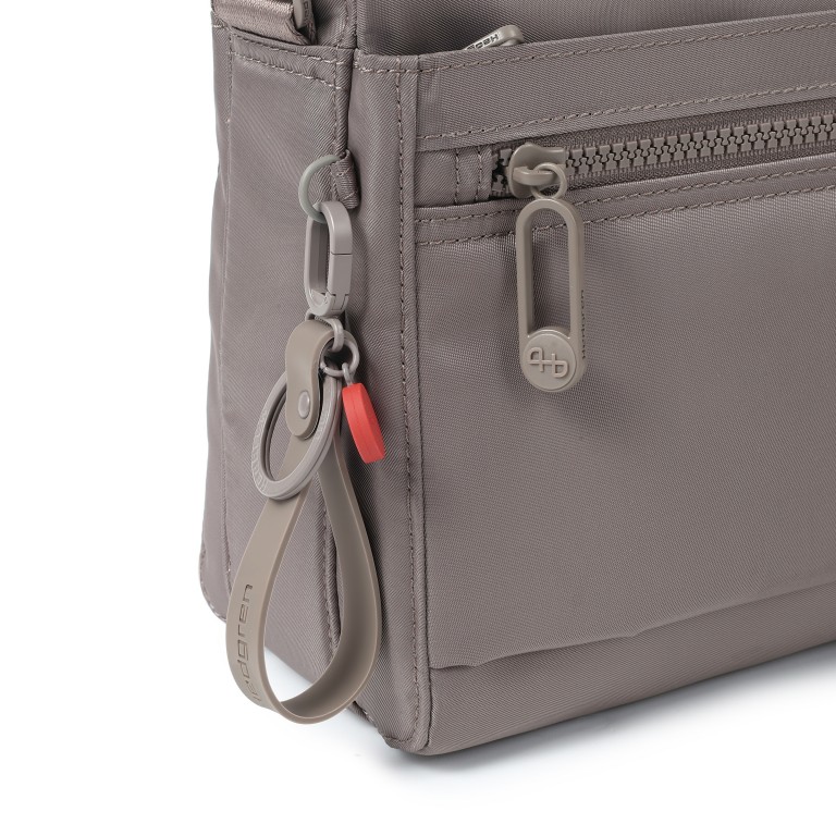 Umhängetasche Inner City Neo Eye M mit RFID-Schutz Sepia, Farbe: taupe/khaki, Marke: Hedgren, EAN: 5413507867574, Abmessungen in cm: 29x21.5x9, Bild 7 von 8