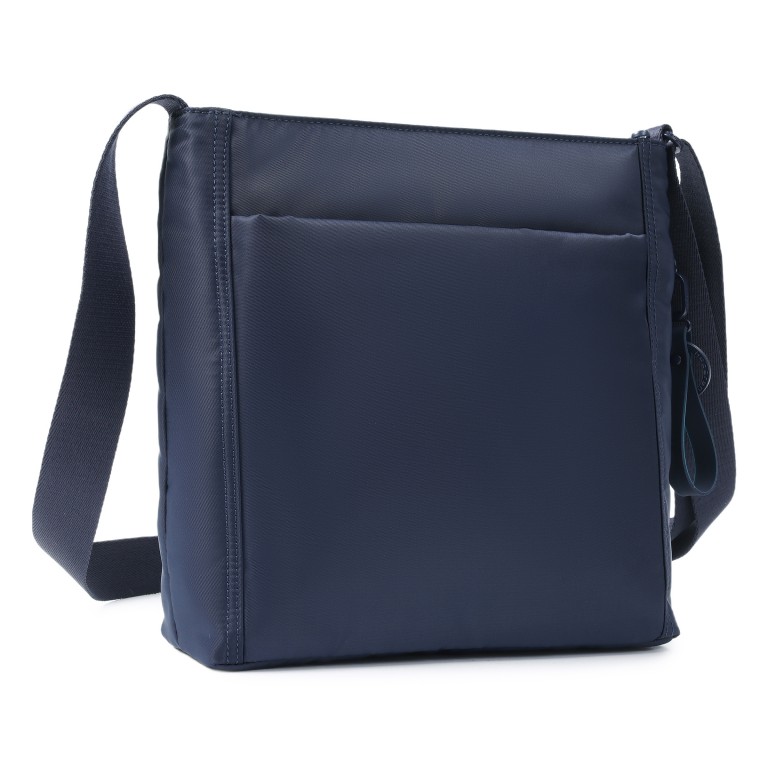 Umhängetasche Inner City Neo Orva mit RFID-Schutz Total Eclipse, Farbe: blau/petrol, Marke: Hedgren, EAN: 5413507867604, Abmessungen in cm: 24x25.5x8.5, Bild 3 von 9