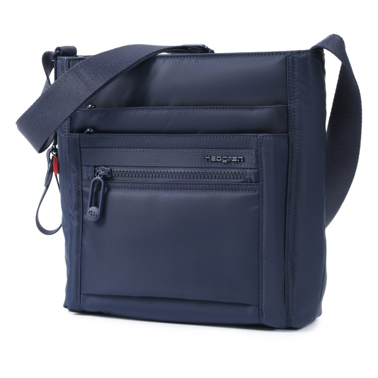 Umhängetasche Inner City Neo Orva mit RFID-Schutz Total Eclipse, Farbe: blau/petrol, Marke: Hedgren, EAN: 5413507867604, Abmessungen in cm: 24x25.5x8.5, Bild 2 von 9