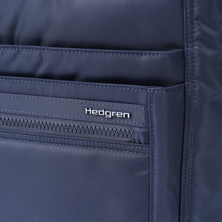 Umhängetasche Inner City Neo Orva mit RFID-Schutz Total Eclipse, Farbe: blau/petrol, Marke: Hedgren, EAN: 5413507867604, Abmessungen in cm: 24x25.5x8.5, Bild 8 von 9