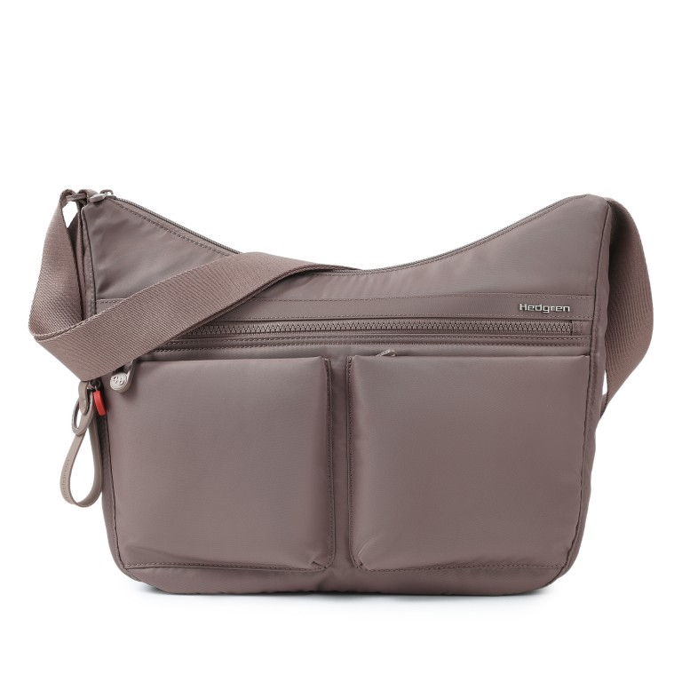 Beuteltasche Inner City Neo Alex Large mit RFID-Schutz Sepia, Farbe: taupe/khaki, Marke: Hedgren, EAN: 5413507867727, Abmessungen in cm: 27x34.5x10.5, Bild 1 von 9