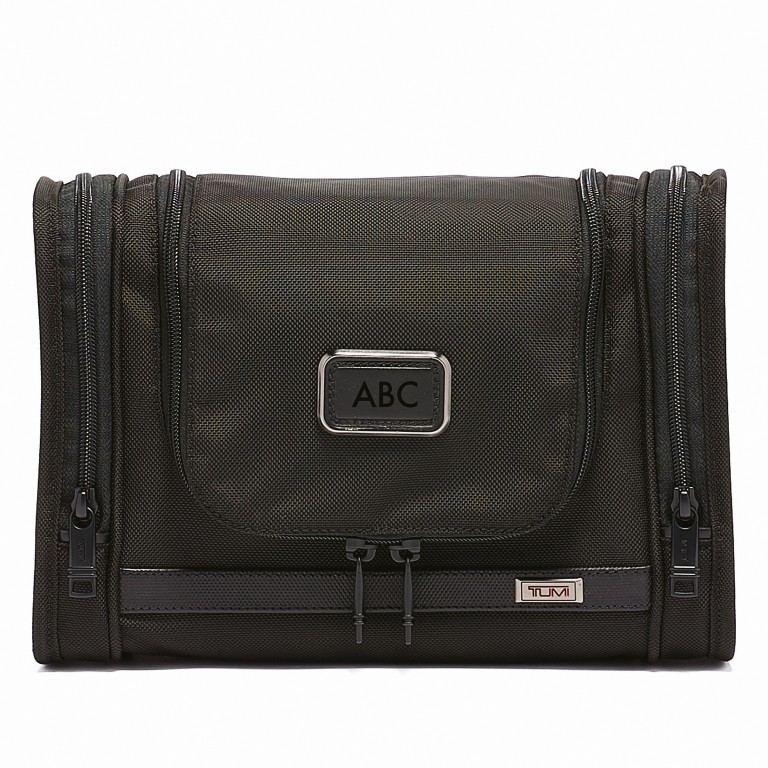 Kulturbeutel Alpha 3 Hanging Travel Kit Black, Farbe: schwarz, Marke: Tumi, EAN: 0742315475370, Abmessungen in cm: 30x20.5x10.3, Bild 1 von 2
