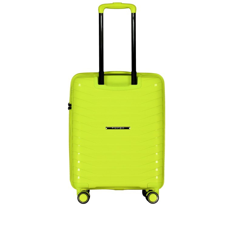 Koffer FLP15 erweiterbar Größe S Lime Green, Farbe: grün/oliv, Marke: Flanigan, EAN: 4066727007575, Abmessungen in cm: 40x55x22, Bild 8 von 10