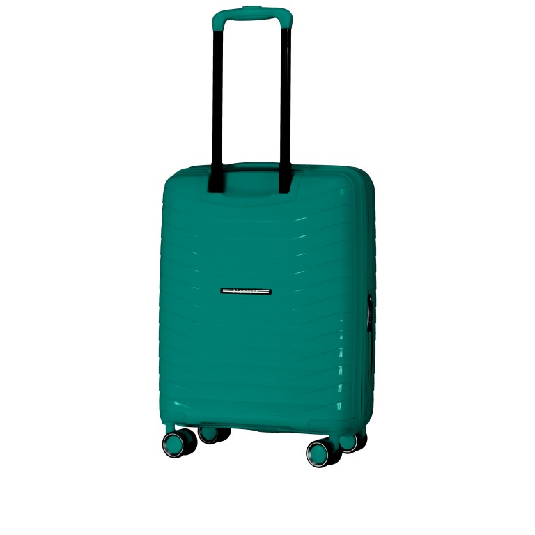 Koffer FLP15 erweiterbar Größe S Teal, Farbe: blau/petrol, Marke: Flanigan, EAN: 4066727007452, Abmessungen in cm: 40x55x22, Bild 9 von 10