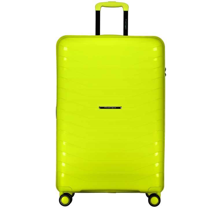 Koffer FLP15 Größe L Lime Green, Farbe: grün/oliv, Marke: Flanigan, EAN: 4066727007599, Abmessungen in cm: 51x78x29, Bild 1 von 10