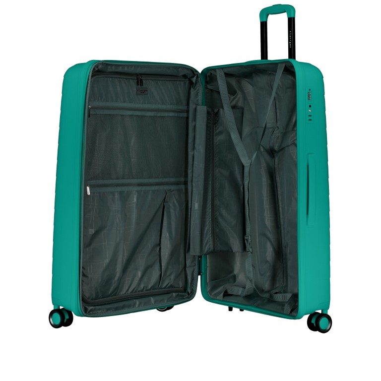 Koffer FLP15 Größe L Teal, Farbe: blau/petrol, Marke: Flanigan, EAN: 4066727007476, Abmessungen in cm: 51x78x29, Bild 6 von 10