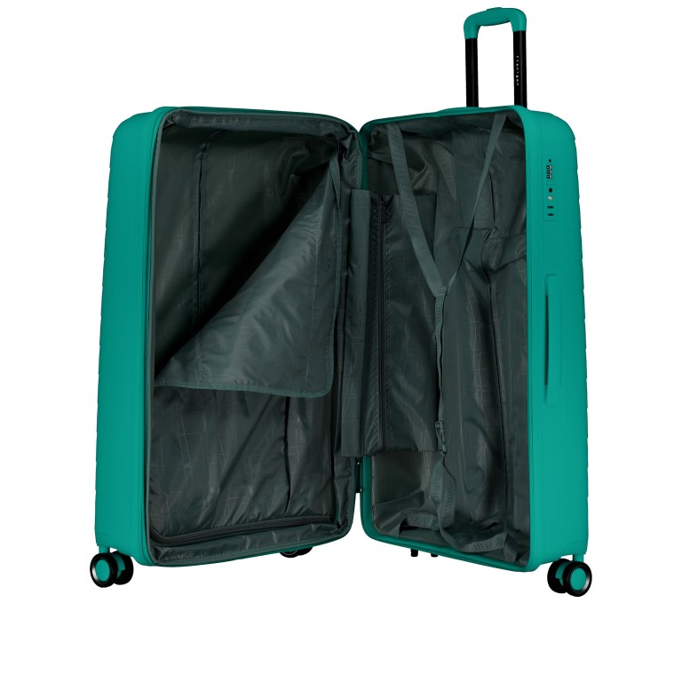 Koffer FLP15 Größe L Teal, Farbe: blau/petrol, Marke: Flanigan, EAN: 4066727007476, Abmessungen in cm: 51x78x29, Bild 7 von 10