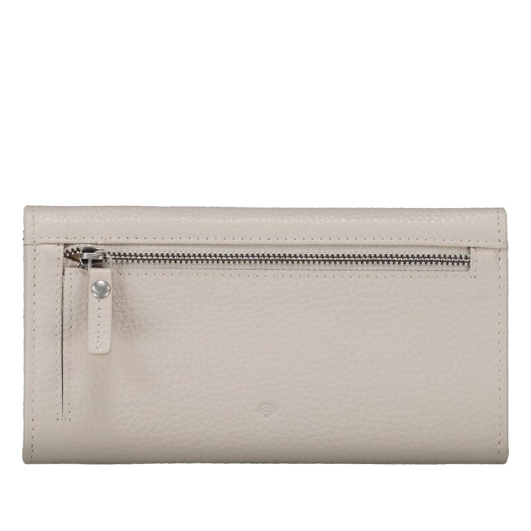 Geldbörse Nappa mit RFID-Schutz Beige, Farbe: beige, Marke: Hausfelder Manufaktur, EAN: 4065646028395, Abmessungen in cm: 19x10.5x3, Bild 3 von 4