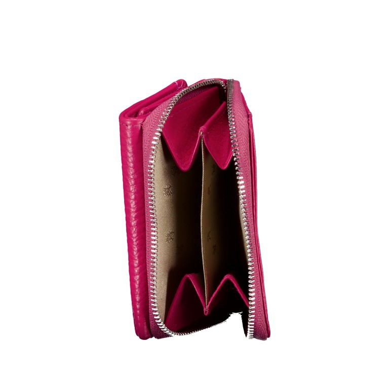 Geldbörse mit RFID-Schutz Pink, Farbe: rosa/pink, Marke: Hausfelder Manufaktur, EAN: 4065646028463, Abmessungen in cm: 10.5x8x2, Bild 5 von 5