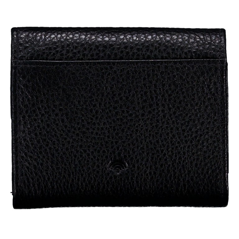 Geldbörse mit RFID-Schutz Black, Farbe: schwarz, Marke: Hausfelder Manufaktur, EAN: 4065646029231, Abmessungen in cm: 10.3x8.7x1.7, Bild 3 von 5