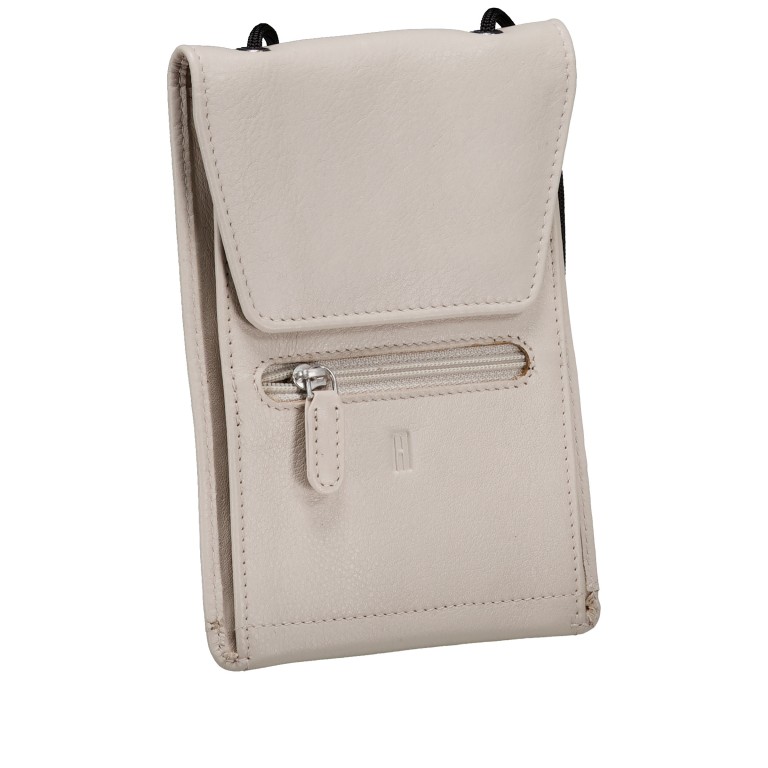 Brustbeutel / Gürteltasche Nappa Beige, Farbe: beige, Marke: Hausfelder Manufaktur, EAN: 4065646028531, Abmessungen in cm: 12x17x0.5, Bild 2 von 4