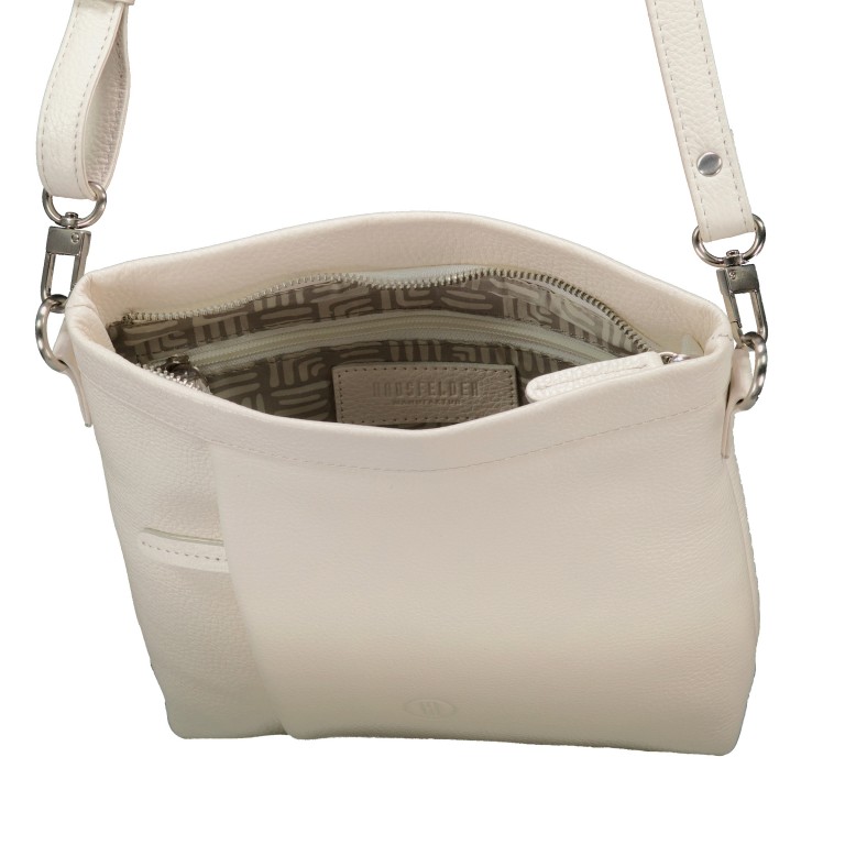 Umhängetasche Beige, Farbe: beige, Marke: Hausfelder Manufaktur, EAN: 4065646028371, Abmessungen in cm: 20x23x6, Bild 6 von 6