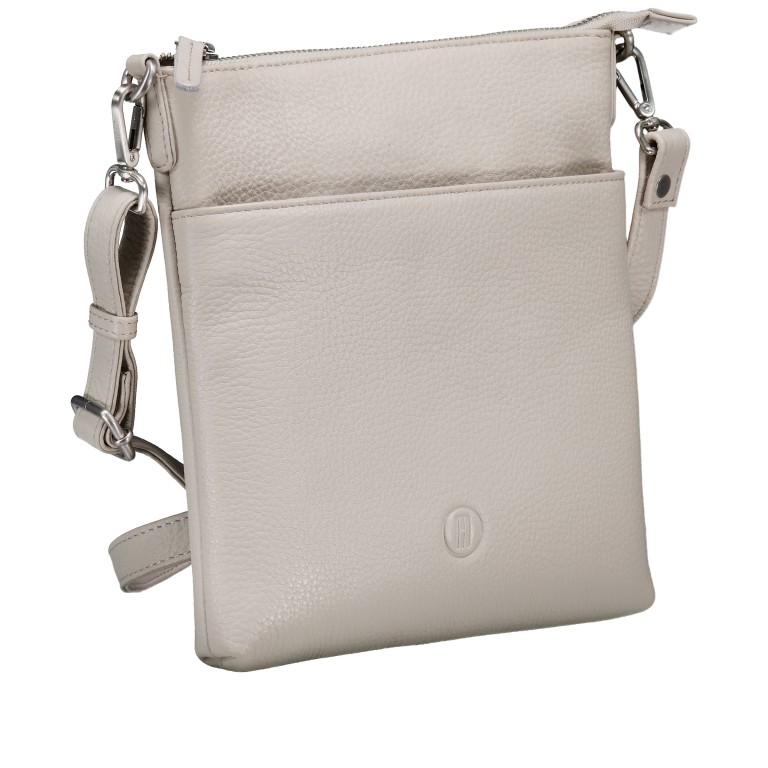 Umhängetasche Beige, Farbe: beige, Marke: Hausfelder Manufaktur, EAN: 4065646028135, Abmessungen in cm: 21.5x23x3, Bild 2 von 6