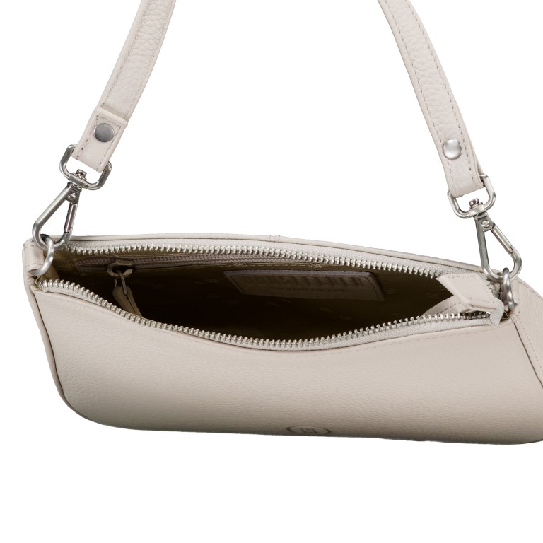 Umhängetasche Beige, Farbe: beige, Marke: Hausfelder Manufaktur, EAN: 4065646028715, Abmessungen in cm: 23.5x14x5, Bild 8 von 8