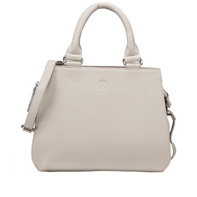 Handtasche Beige, Farbe: beige, Marke: Hausfelder Manufaktur, EAN: 4065646028197, Abmessungen in cm: 30x23x12, Bild 1 von 7