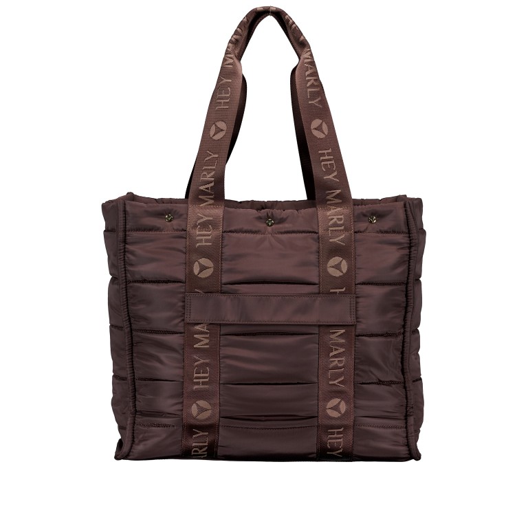 Shopper Best Buddy Coffee, Farbe: braun, Marke: Hey Marly, EAN: 4262538535713, Abmessungen in cm: 41x36x18, Bild 3 von 5