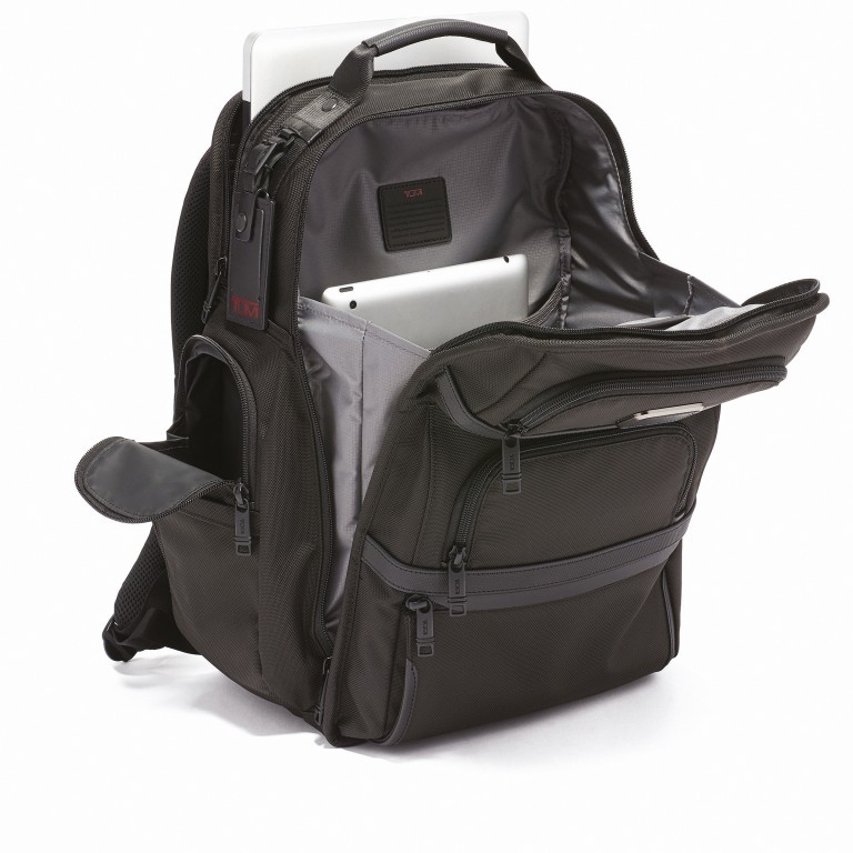 Rucksack Alpha 3 Brief Pack Black, Farbe: schwarz, Marke: Tumi, EAN: 0742315477893, Abmessungen in cm: 30.5x43x20.5, Bild 7 von 7