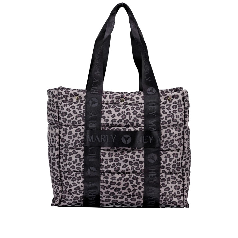Shopper Best Buddy Leo Grey, Farbe: grau, Marke: Hey Marly, EAN: 4262538535331, Abmessungen in cm: 39x36x17, Bild 3 von 5