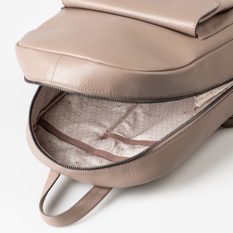 Rucksack Philocalists Tender Portabella, Farbe: beige, Marke: Aunts & Uncles, EAN: 4255717217814, Abmessungen in cm: 25x29x12, Bild 6 von 8