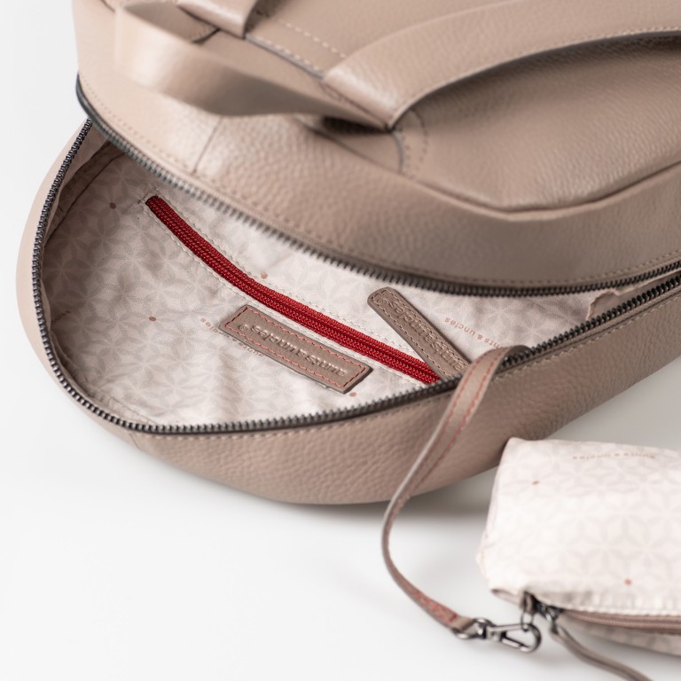 Rucksack Philocalists Tender Portabella, Farbe: beige, Marke: Aunts & Uncles, EAN: 4255717217814, Abmessungen in cm: 25x29x12, Bild 7 von 8