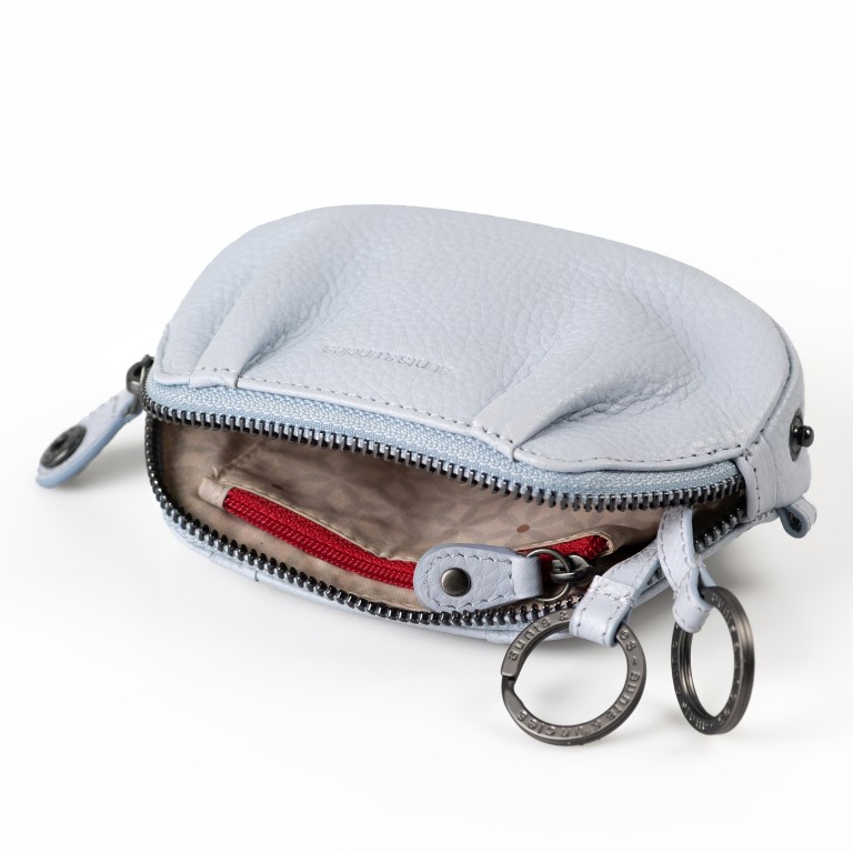 Schlüsseletui Philocalists Edda HELLBLAU/Blue Aura, Farbe: blau/petrol, Marke: Aunts & Uncles, EAN: 4255717218002, Abmessungen in cm: 14x8x3.5, Bild 5 von 5