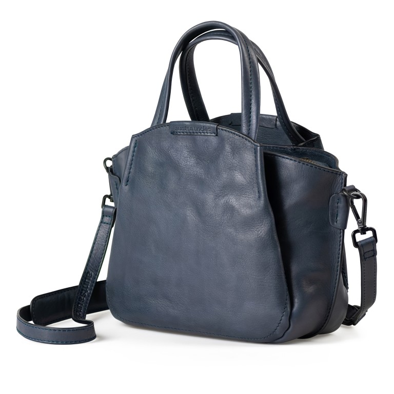 Handtasche Grandma's Luxury Club Mrs. Plum Crumble NAVY/Navy Blue, Farbe: blau/petrol, Marke: Aunts & Uncles, EAN: 4255717216589, Abmessungen in cm: 29x20x11, Bild 2 von 7