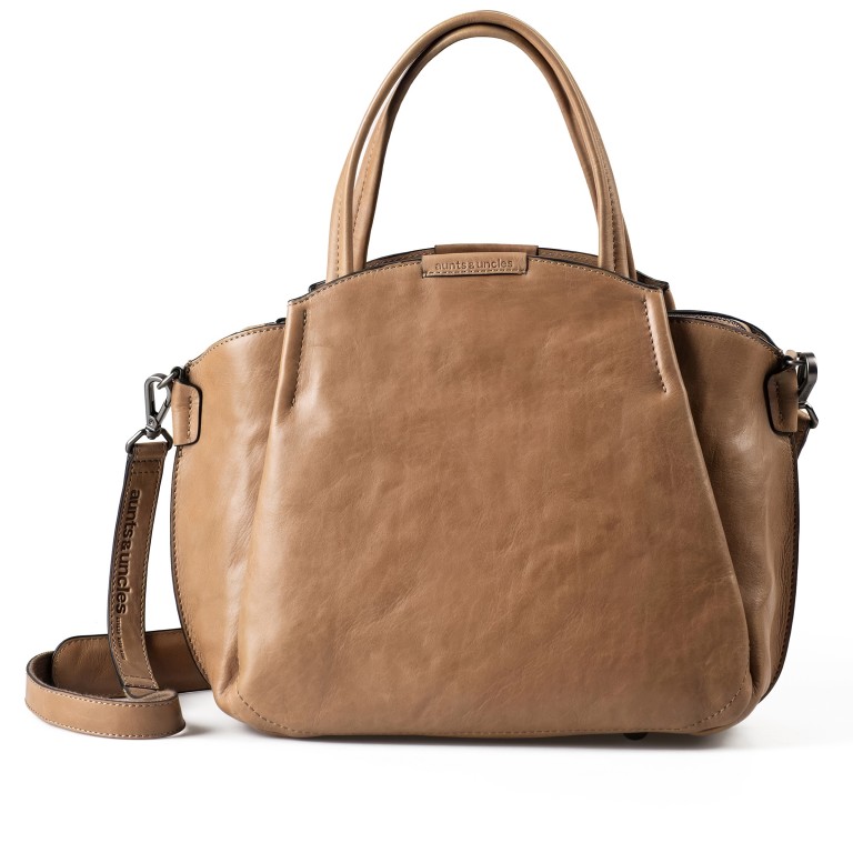 Handtasche Grandma's Luxury Club Mrs. Chiffon Pie COFFEE/Iced Coffee, Farbe: braun, Marke: Aunts & Uncles, EAN: 4255717216343, Abmessungen in cm: 33x25x12.5, Bild 1 von 11