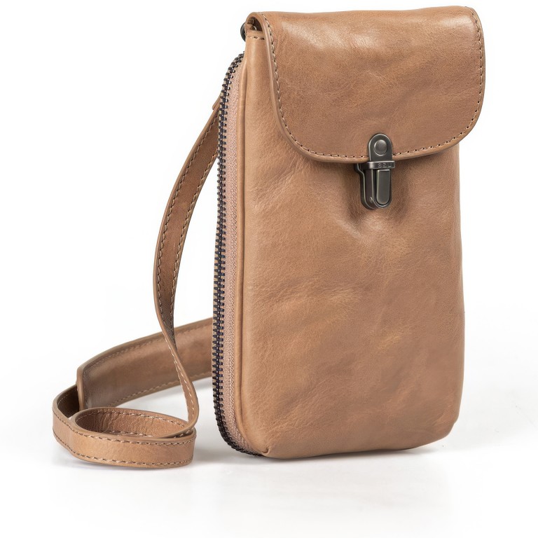 Handytasche Grandma's Luxury Club Mrs. Lemon Twist COFFEE/Iced Coffee, Farbe: braun, Marke: Aunts & Uncles, EAN: 4255717216145, Abmessungen in cm: 11x18x3, Bild 2 von 8