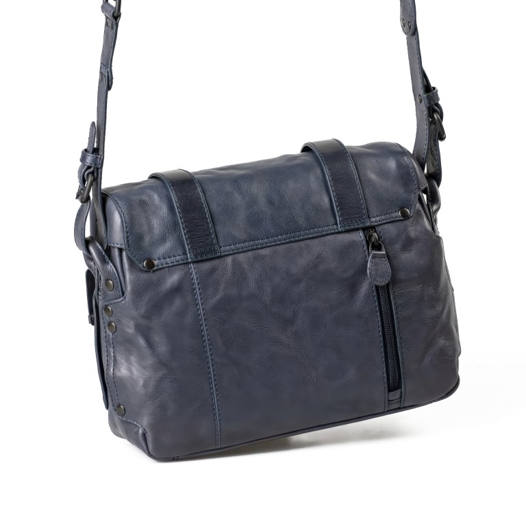 Kuriertasche Grandma's Luxury Club Miss Applepie NAVY/Navy Blue, Farbe: blau/petrol, Marke: Aunts & Uncles, EAN: 4255717215735, Abmessungen in cm: 27x22x7, Bild 3 von 3