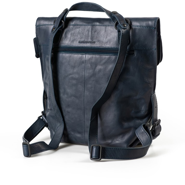 Rucksack Grandma's Luxury Club Mrs. Mince Pie NAVY/Navy Blue, Farbe: blau/petrol, Marke: Aunts & Uncles, EAN: 4255717215834, Abmessungen in cm: 29x29x9, Bild 3 von 7