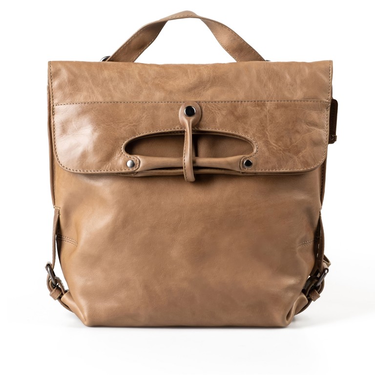 Rucksack Grandma's Luxury Club Mrs. Mince Pie COFFEE/Iced Coffee, Farbe: braun, Marke: Aunts & Uncles, EAN: 4255717215841, Abmessungen in cm: 29x29x9, Bild 1 von 7