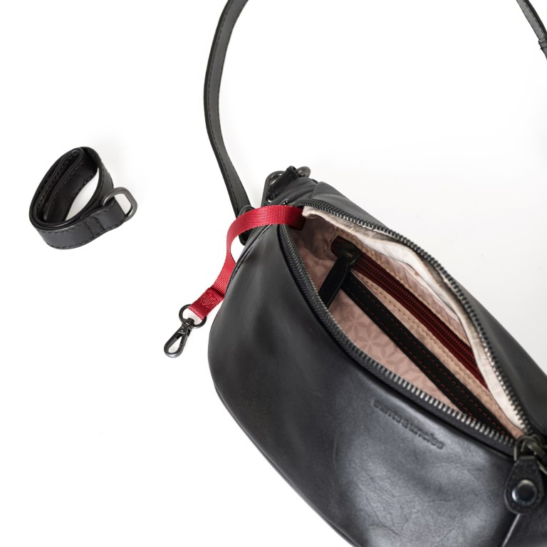 Gürteltasche Bohemian Vibes Bilberry Jet Black, Farbe: schwarz, Marke: Aunts & Uncles, EAN: 4255717214608, Abmessungen in cm: 29.5x13x7, Bild 5 von 6