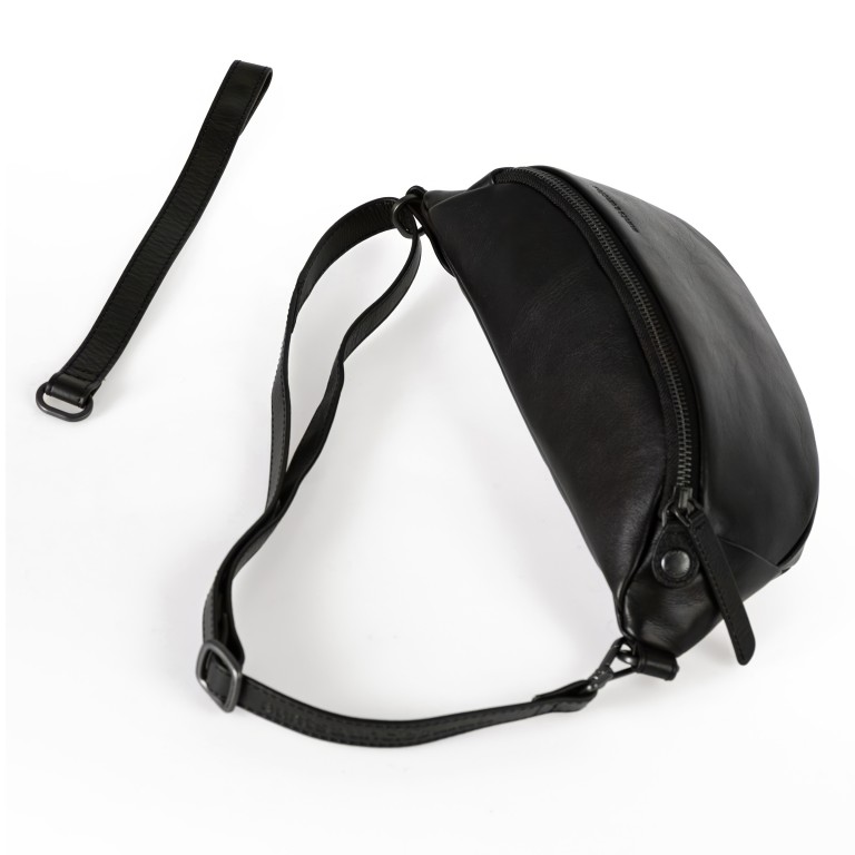 Gürteltasche Bohemian Vibes Bilberry Jet Black, Farbe: schwarz, Marke: Aunts & Uncles, EAN: 4255717214608, Abmessungen in cm: 29.5x13x7, Bild 6 von 6