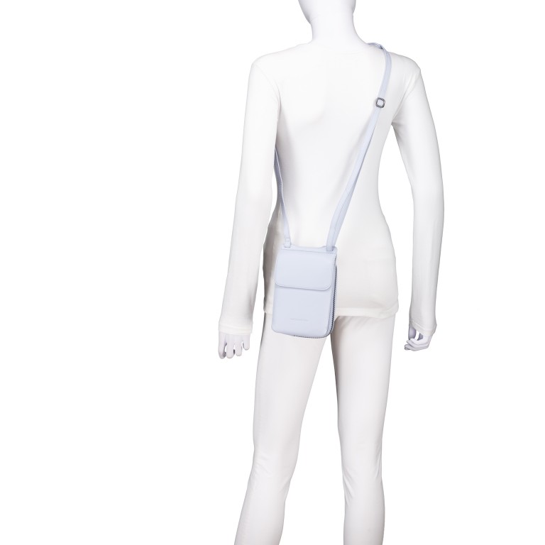 Umhängetasche / Handytasche Bohemian Vibes Tulip Blue Aura, Farbe: blau/petrol, Marke: Aunts & Uncles, EAN: 4255717214691, Abmessungen in cm: 13x18x4, Bild 5 von 8