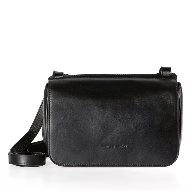 Umhängetasche Bohemian Vibes Magnolia Jet Black, Farbe: schwarz, Marke: Aunts & Uncles, EAN: 4255717214721, Abmessungen in cm: 23.5x15.5x10, Bild 1 von 9