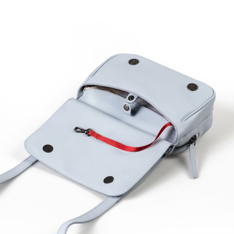 Umhängetasche Bohemian Vibes Magnolia Blue Aura, Farbe: blau/petrol, Marke: Aunts & Uncles, EAN: 4255717214752, Abmessungen in cm: 23.5x15.5x10, Bild 6 von 9