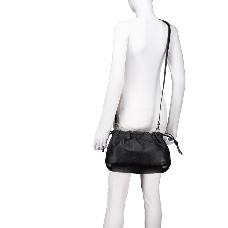 Umhängetasche Bohemian Vibes Bloom Jet Black, Farbe: schwarz, Marke: Aunts & Uncles, EAN: 4255717214967, Abmessungen in cm: 34x21x13, Bild 7 von 9