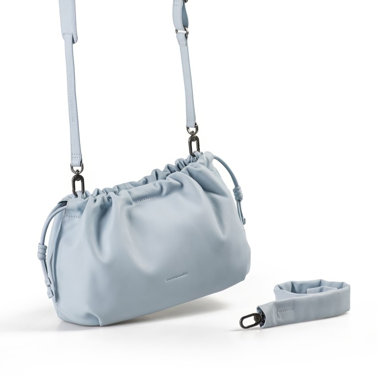 Umhängetasche Bohemian Vibes Bloom Blue Aura, Farbe: blau/petrol, Marke: Aunts & Uncles, EAN: 4255717214998, Abmessungen in cm: 34x21x13, Bild 4 von 9