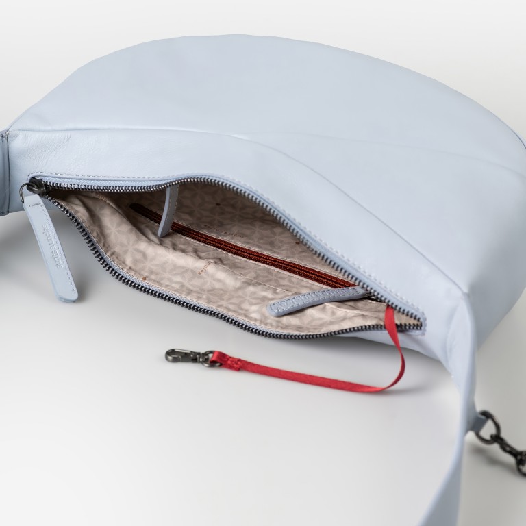 Beuteltasche Bohemian Vibes Reed Blue Aura, Farbe: blau/petrol, Marke: Aunts & Uncles, EAN: 4255717214813, Abmessungen in cm: 30x17x10.5, Bild 6 von 8