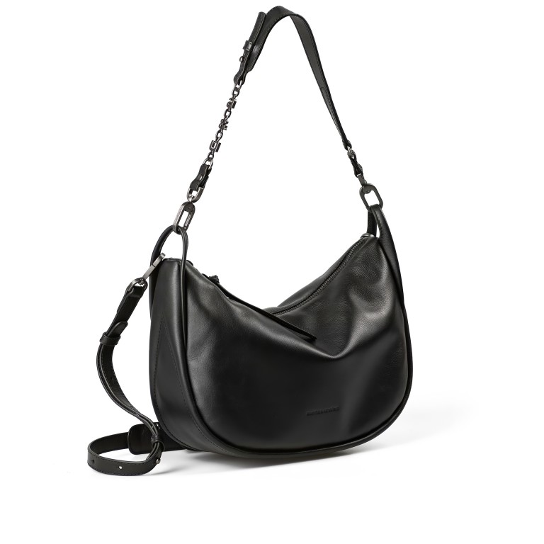 Beuteltasche Bohemian Vibes Raven Jet Black, Farbe: schwarz, Marke: Aunts & Uncles, EAN: 4255717215087, Abmessungen in cm: 29x21x9.5, Bild 2 von 10