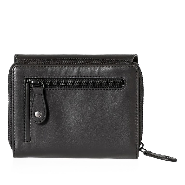 Geldbörse Bohemian Vibes Myrtle mit RFID-Schutz Jet Black, Farbe: schwarz, Marke: Aunts & Uncles, EAN: 4255717215568, Abmessungen in cm: 13x10x4, Bild 3 von 5