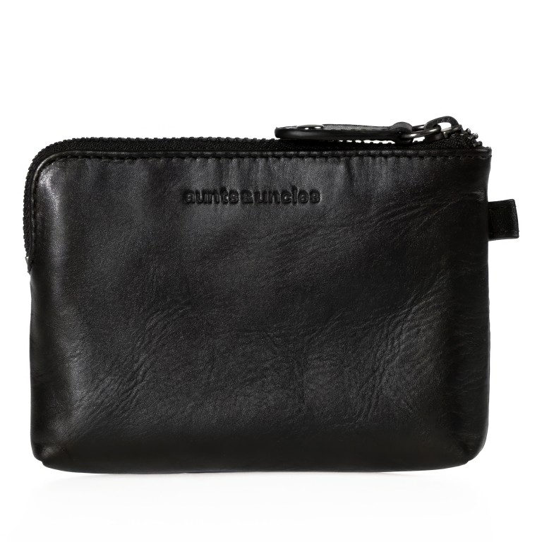 Schlüsseletui Bohemian Vibes Physalis Jet Black, Farbe: schwarz, Marke: Aunts & Uncles, EAN: 4255717215445, Abmessungen in cm: 12x8.5x2, Bild 2 von 5