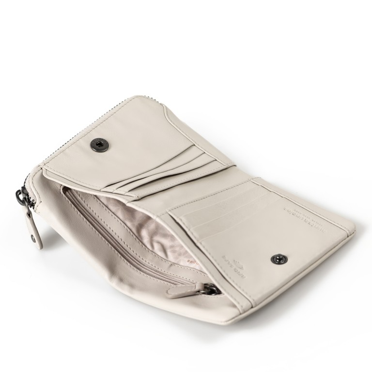 Geldbörse Bohemian Vibes Cherry mit RFID-Schutz Chalk, Farbe: beige, Marke: Aunts & Uncles, EAN: 4255717215407, Abmessungen in cm: 9.5x13x3, Bild 4 von 4