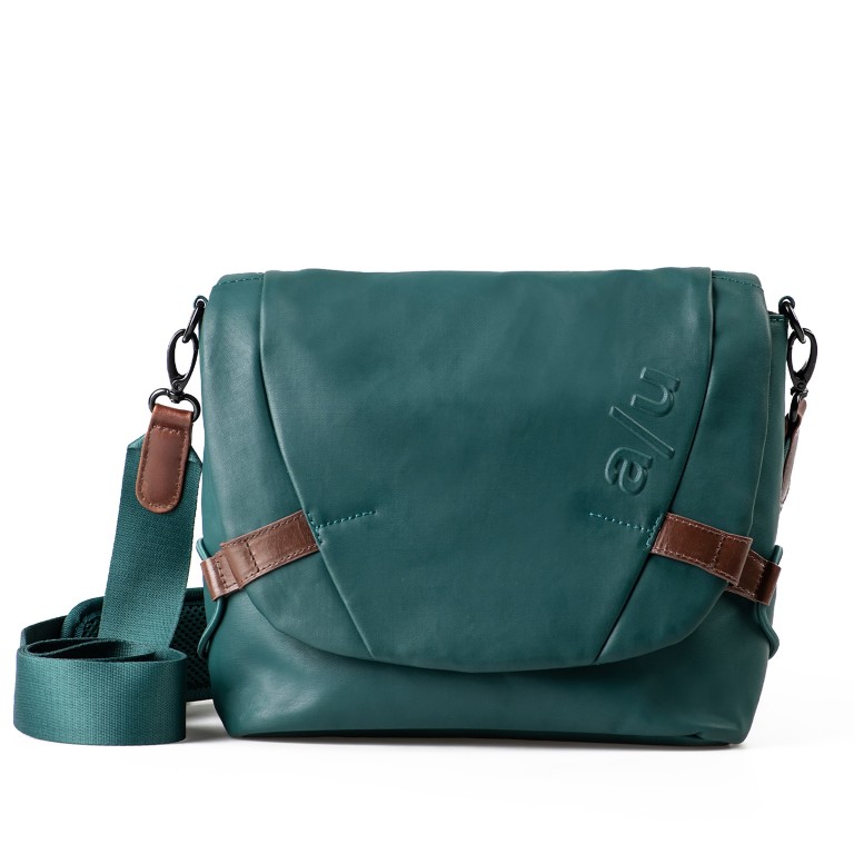 Umhängetasche Japan Sendai Transformative Teal, Farbe: blau/petrol, Marke: Aunts & Uncles, EAN: 4255717218224, Abmessungen in cm: 30x22x9.5, Bild 1 von 9