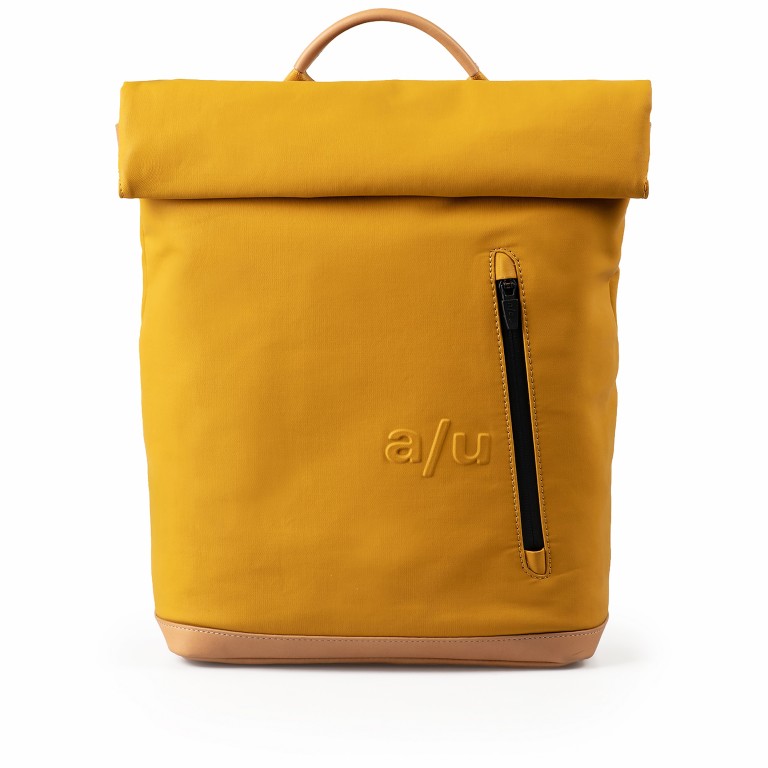 Rucksack Japan Wakayama mit Laptopfach 13 Zoll Amber, Farbe: gelb, Marke: Aunts & Uncles, EAN: 4255717218552, Abmessungen in cm: 26x39x10, Bild 1 von 11