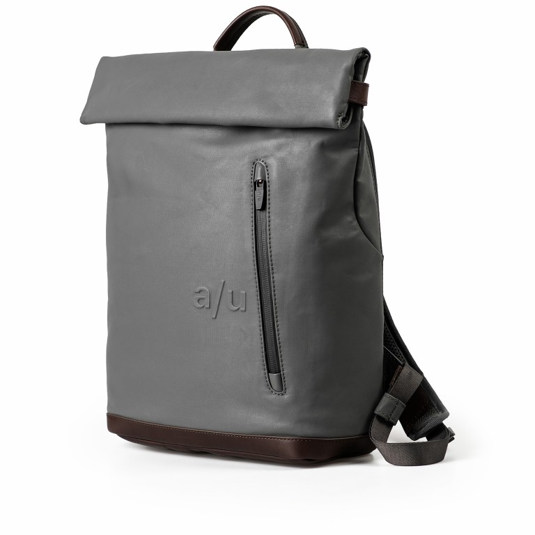 Rucksack Japan Wakayama mit Laptopfach 13 Zoll Pewter, Farbe: grau, Marke: Aunts & Uncles, EAN: 4255717218569, Abmessungen in cm: 26x39x10, Bild 2 von 11