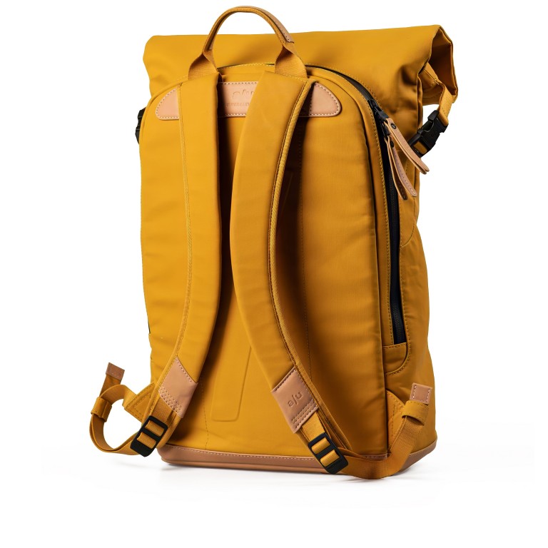 Rucksack Japan Fukui Amber, Farbe: gelb, Marke: Aunts & Uncles, EAN: 4255717218194, Abmessungen in cm: 27x42x12, Bild 3 von 11