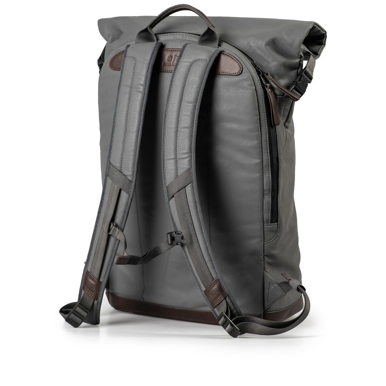 Rucksack Japan Matsuyama GREY/Pewter, Farbe: grau, Marke: Aunts & Uncles, EAN: 4255717218446, Abmessungen in cm: 29x44x13, Bild 3 von 10