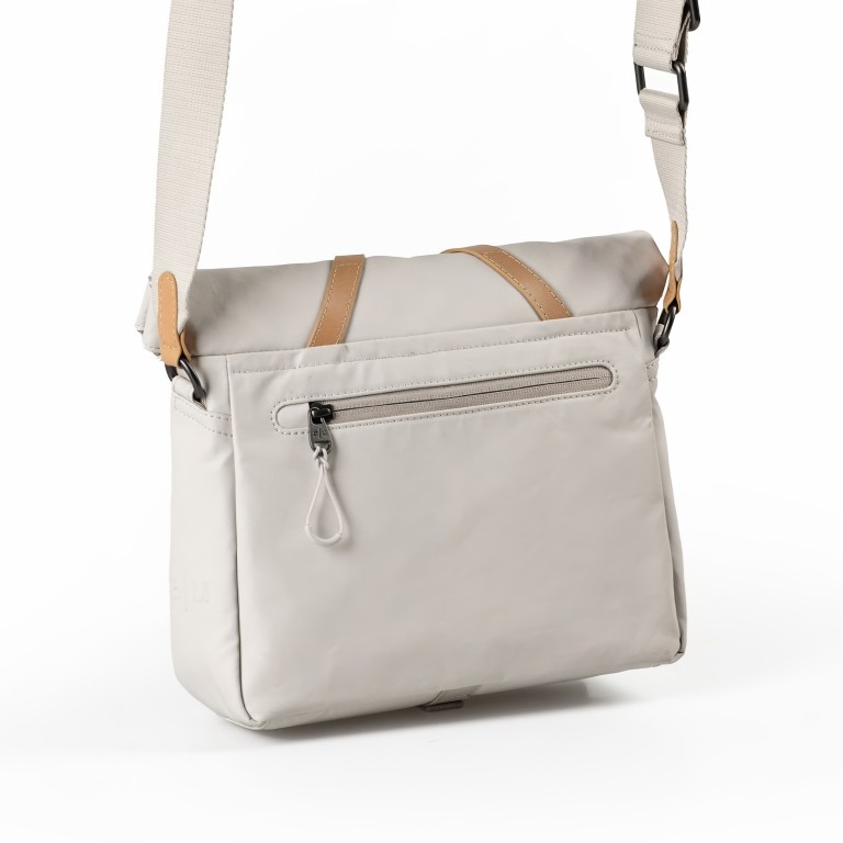 Umhängetasche Japan Re Seki erweiterbar CREME/Linen, Farbe: beige, Marke: Aunts & Uncles, EAN: 4255717218781, Abmessungen in cm: 24x19x4, Bild 3 von 9