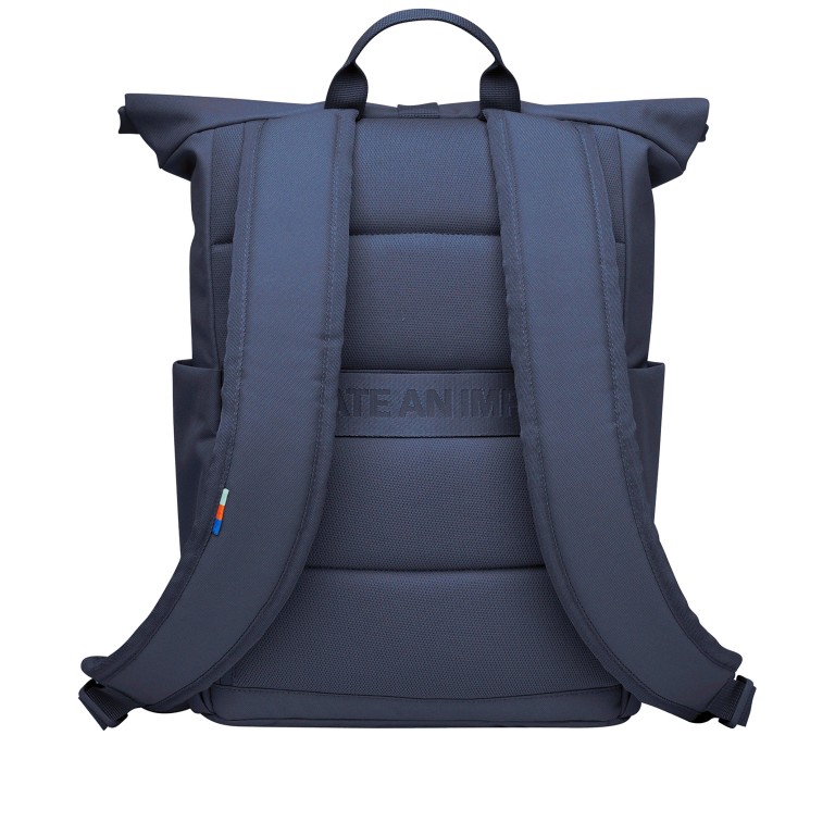 Rucksack Rolltop Easy Small Deep Ocean, Farbe: blau/petrol, Marke: Got Bag, EAN: 4262534670500, Abmessungen in cm: 27x40x13, Bild 4 von 10